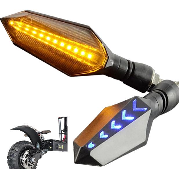 

motorcycle turn signals turn signal for electric scooter Waterproof LED Turn Signal Light for Electric Scooter & Bicycle - 36V-60V Universal