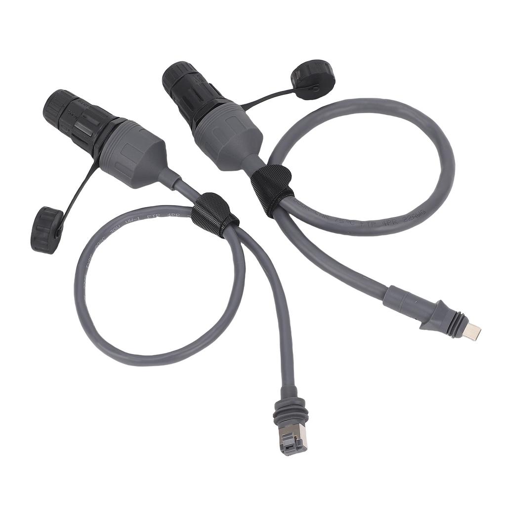 Ethernet Adapter for Enterprise Antenna 24AWG 1200Mbps Transfer Rate IP68 SPX To RJ45 Cable Coupler