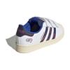 Adidas Originals SUPERSTAR COMFORT CLOSURE Low top Kids' Skateboarding Shoes White Blue Kids' IF4318