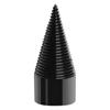 Firewood Log Splitter Drill Bit with Round Square Hexagon Handle Wood Splitting Cone Bits 45mm 50mm for Electric and Hand Drills