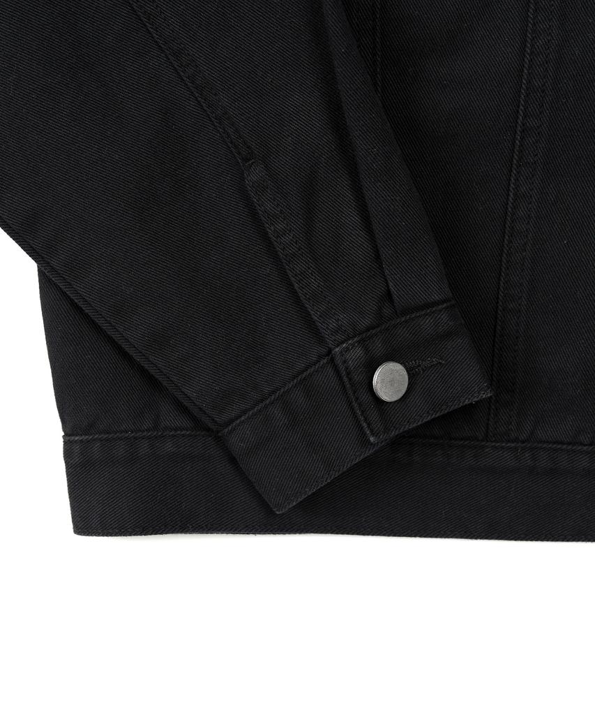 Excontainer Washed Cotton Trucker Jacket (Washed Black)