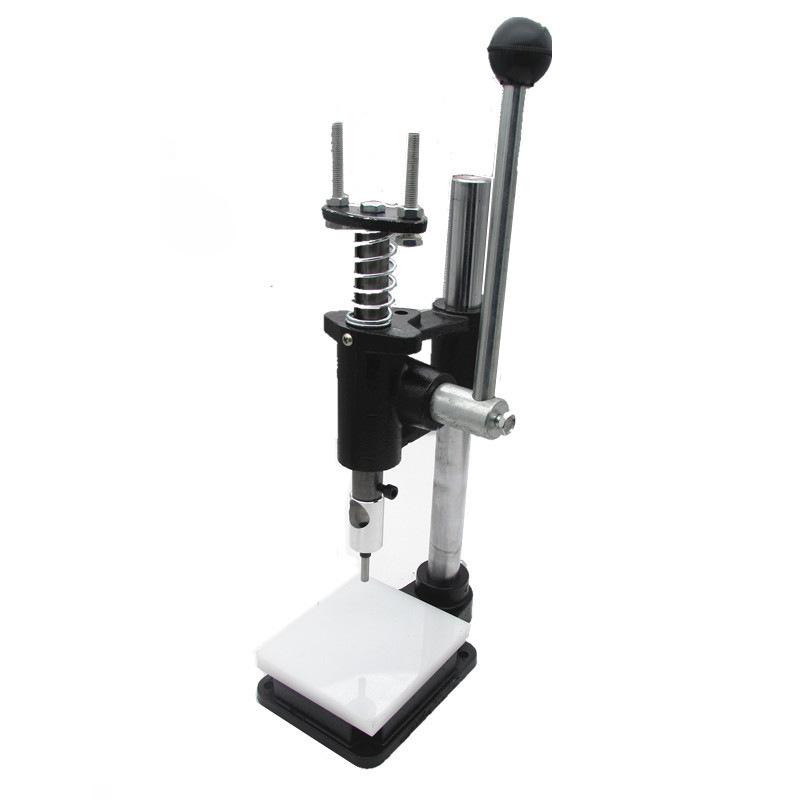 Mașină de perforat manuală cu o singură gaură pentru pungi de pânză, piele, plastic și pungi pentru alimente. Ideal pentru găuri cu precizie.