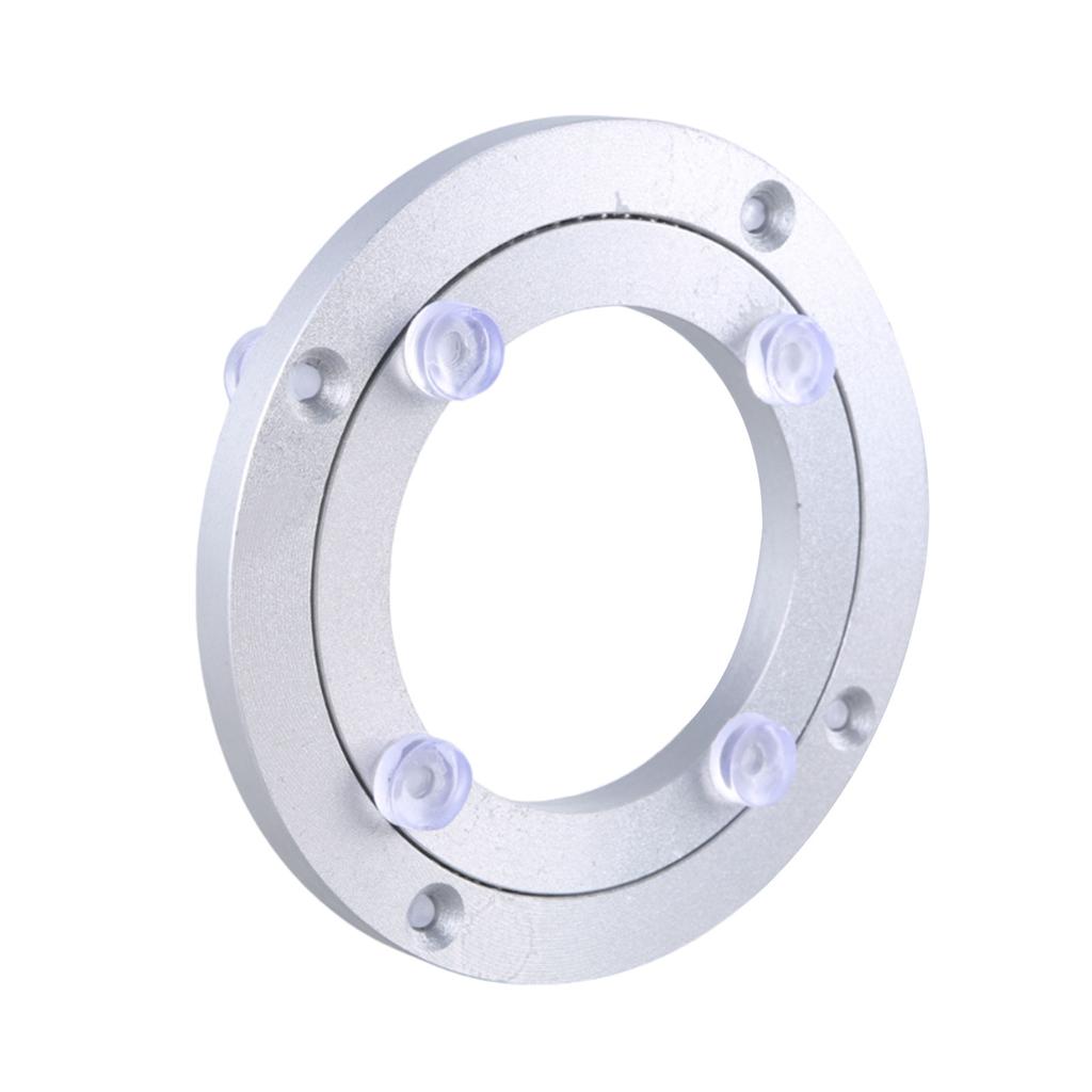 Αλουμινένια Περιστρεφόμενη Πλατφόρμα Μεταλλική Βάση Επίδειξης Ελαφριά Περιστρεφόμενη Πιατέλα Στυλ Τουρμπίνας Ελαφριά για Γυάλινα Πιάτα