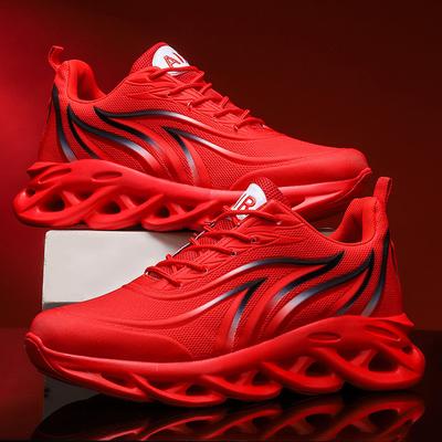 Fashion Men Sneakers Mesh Casual Shoes Lac-Up Mens Shoes Lightweight Vulcanize Shoes Walking Sneakers Zapatillas Men Shoe