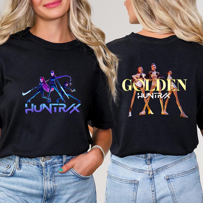 Mode Tryckt Rundhals T-shirt Dam Casual Komfort Kortärmad Kläder Topp