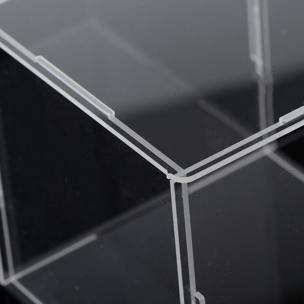 Acrylvitrine Heldere vitrine Stofdicht voor figuren Verzamelobjecten Speelgoed