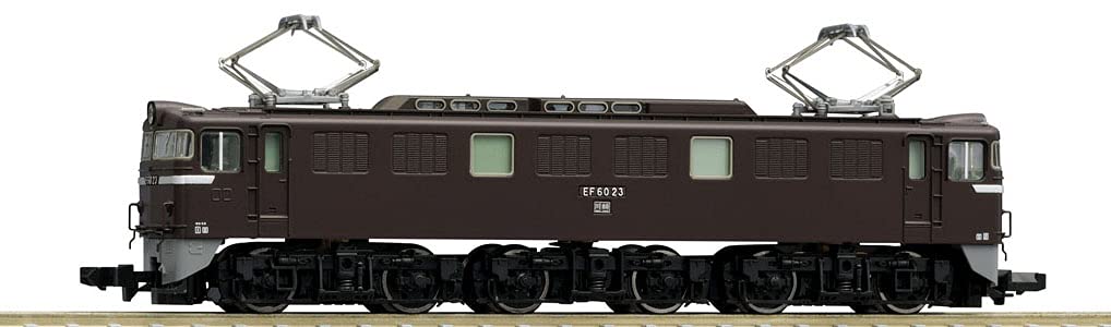 

TOMIX N gauge JNR EF60 0 type electric 2nd 7146 model train electric locomotive locomotive, type, brown, коричневый