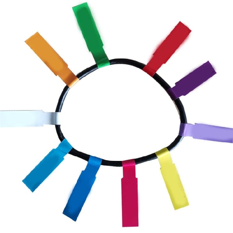 Cable Labelling Stickers Cable Marking Label Waterproof Cable Labels