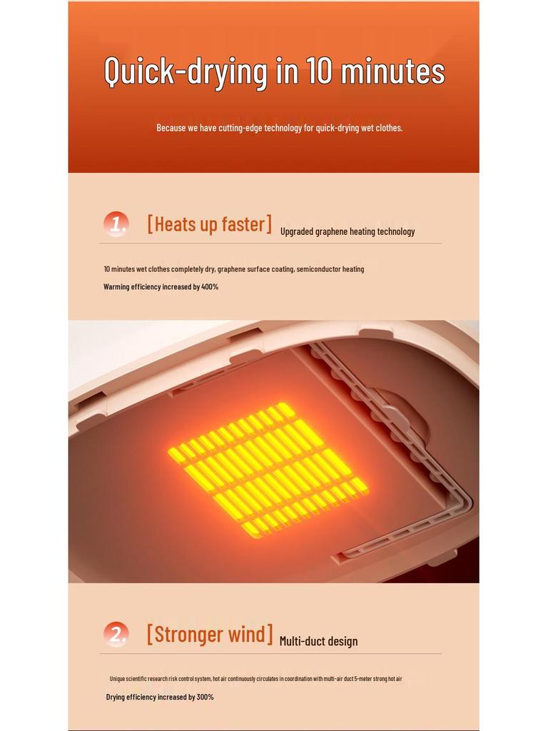 Portable Wardrobe-Style Clothes Dryer and Ironing Station