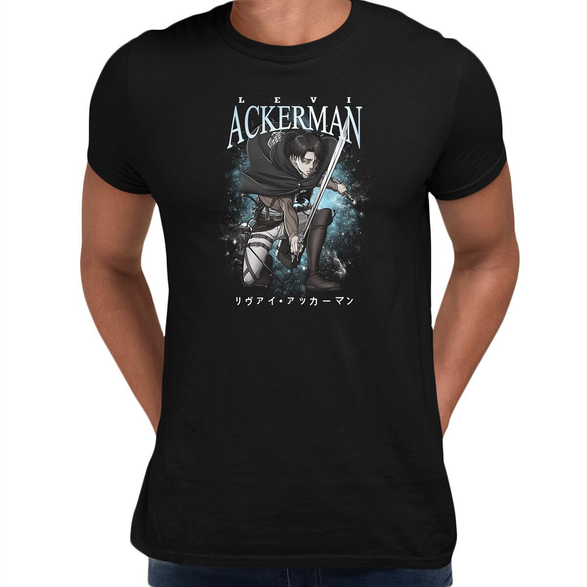 Levi Ackerman Manga AOT Attack On Titan Japan Manga Adult Tees Gift Movie S