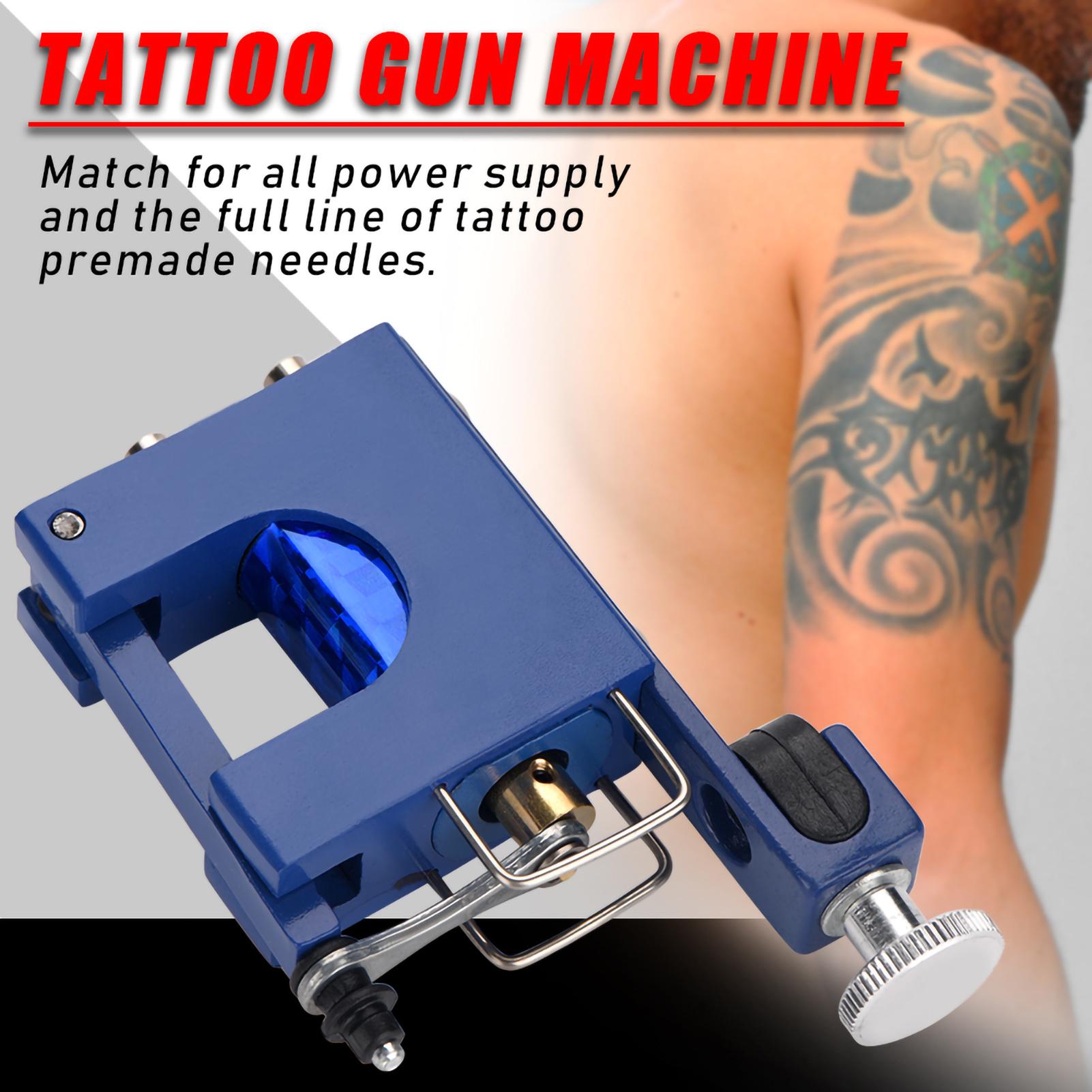 

Rotary Tattoo Machine Motor Liner Shader Supply Alloy Stealth Rotary Tattoo Gun Blue