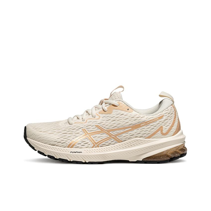 Asics Gel-Anchor Comfortable Versatile Low-Top Running Shoes Women sneaker Off-White 1012B804-100