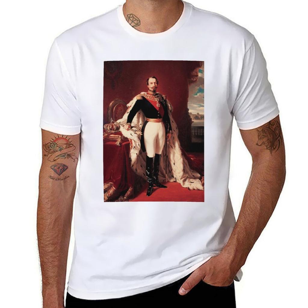 Franz Xaver Winterhalter The Emperor Napoleon Iii Tshirt Tough Fabric Work Tee Tshirt