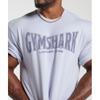 Gymshark Heritage Washed Short Sleeve Crew Silver Lilac A4a8d Pbyv