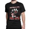 System of A Down TShirts for Men Women Heavy Metal Rock Vintage Pure Cotton Tees Round Neck  T Shirts Plus Size Tops