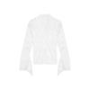 Women's Sexy Slimming Lace V-Neck Long Sleeve Top - Early Autumn Pure Desire Style