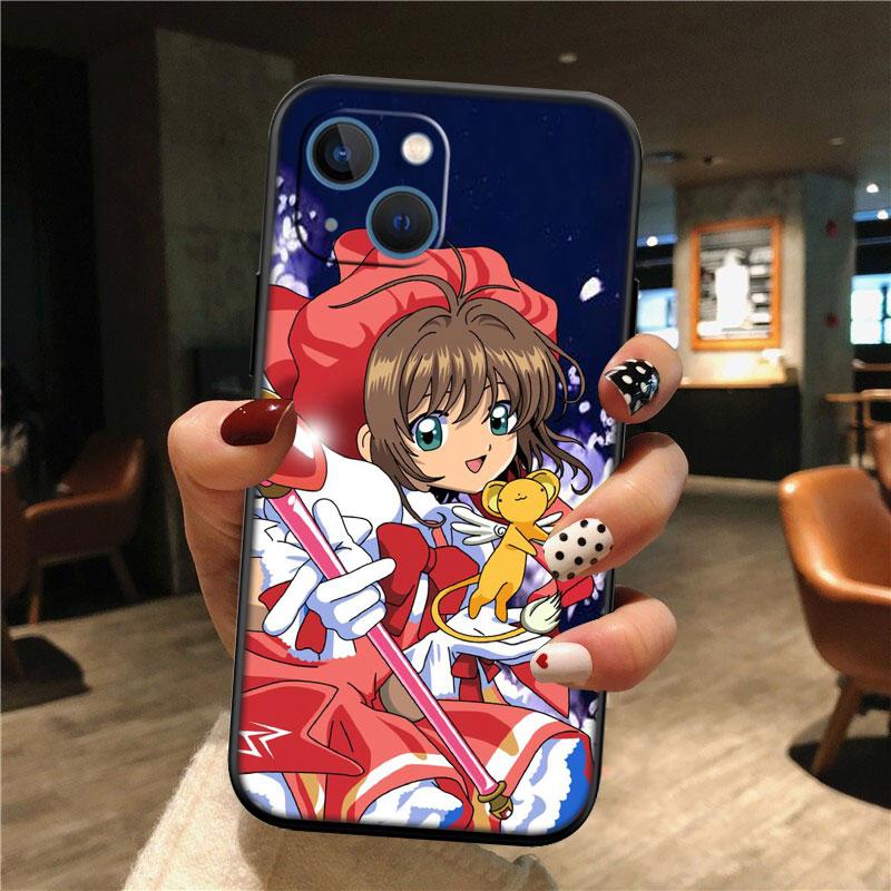 TR7 C-Cardcaptor S-Sakura Shell Phone Case for OPPO A40 A60 A80 A15 A16 A16K A12 A17 A17K A54 A54S A53 A53S A55 A56 A57 A98 F23