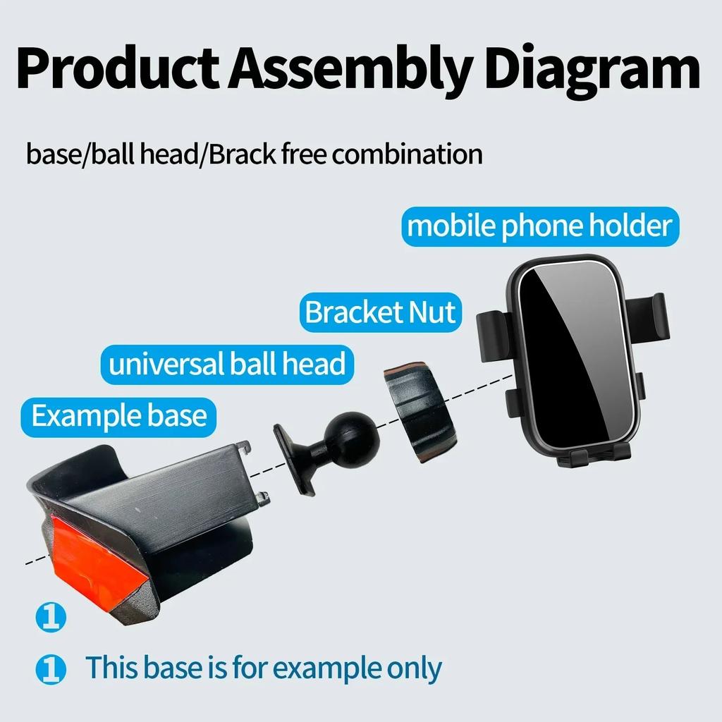 Car Mobile Phone Holder for Nissan ALTIMA Teana Altima L34 2019 2020 2025 GPS Bracket Navigation Stand Auto Accessories