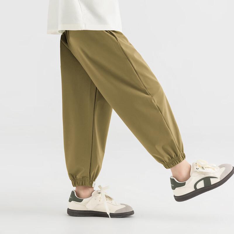 Boys' Summer Anti-Mosquito Elastic Cuffed Casual Pants