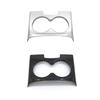 ABS Matte Silver Car Front Central Control Water Cup Bottle Holder Cover Trim Accessories Fit For Citroen C5 Aircross 2018-2022