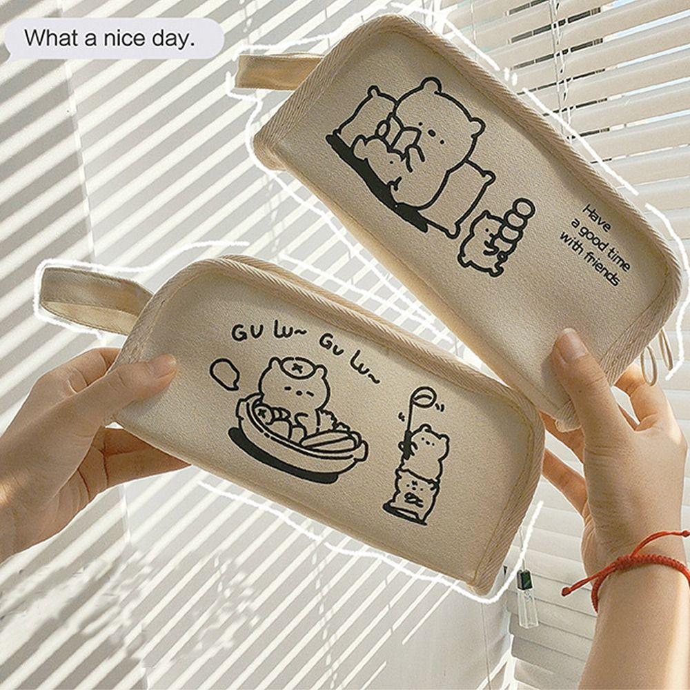 

Многофункциональная сумка-карандаш на молнии, креативная сумка для хранения, новый чехол для канцелярских принадлежностей, школьные принадлежности для студентов