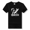 Glitter Rock Band Queen t shirt summer tops streetwear o-neck aesthetic t-shirt punk top tee Short Sleeves cotton T-shirts