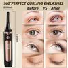 Long Lasting Portable Eyelash Curling Device 4 Modes Temperature Quick Heating Eyelash Clip  Home