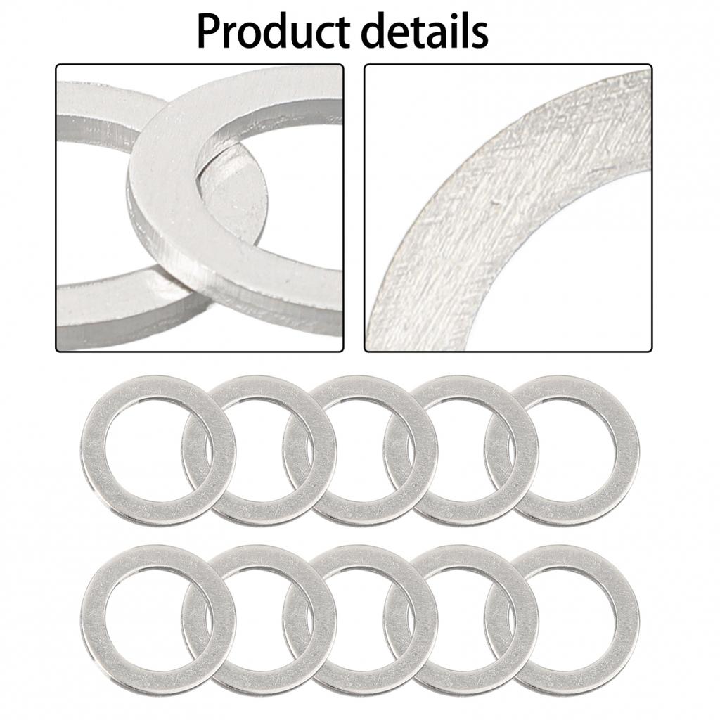 Transmission Drain Washer 10pcs For Honda For Acura OEM 90471 PX4000 Metal