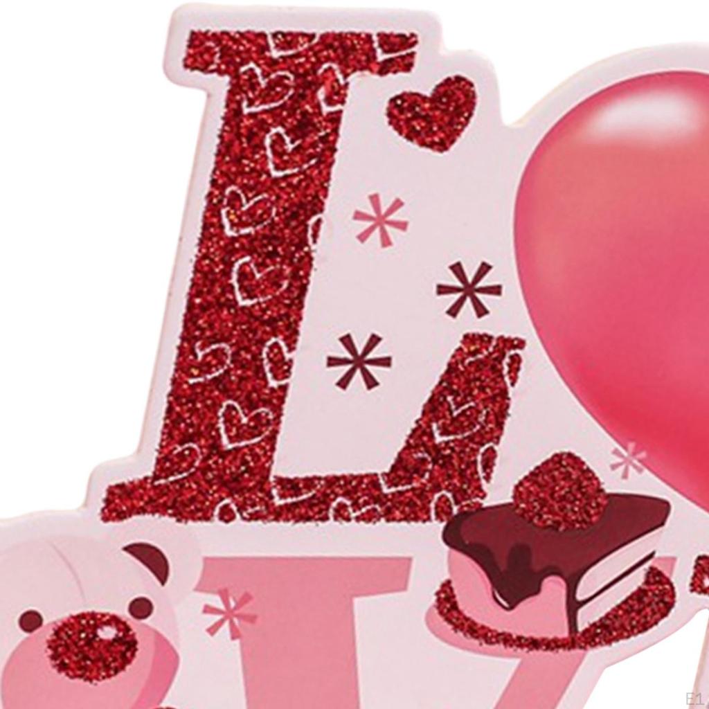 Day Wooden Table Sign Romantic Centerpiece Wedding Letter Decoration Day, Table, Party