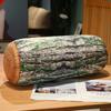 Simulated Stump Wood Throw Pillow Sycamore Tree Cushion Children Plush Toy Long Sleeping Throw Pillow Female Gift