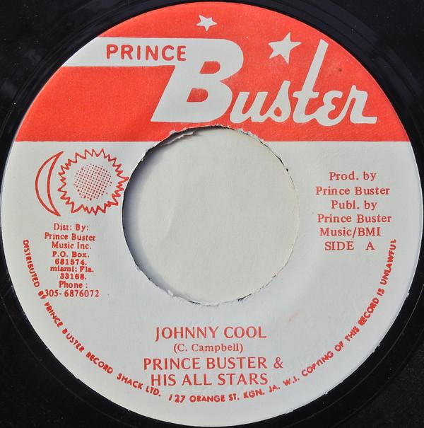

7-дюймовая пластинка PRINCE BUSTERS ALL STARS Johnny Cool Run Come NONE Prince Buster Ямайка Регги Ска Даб Б/у