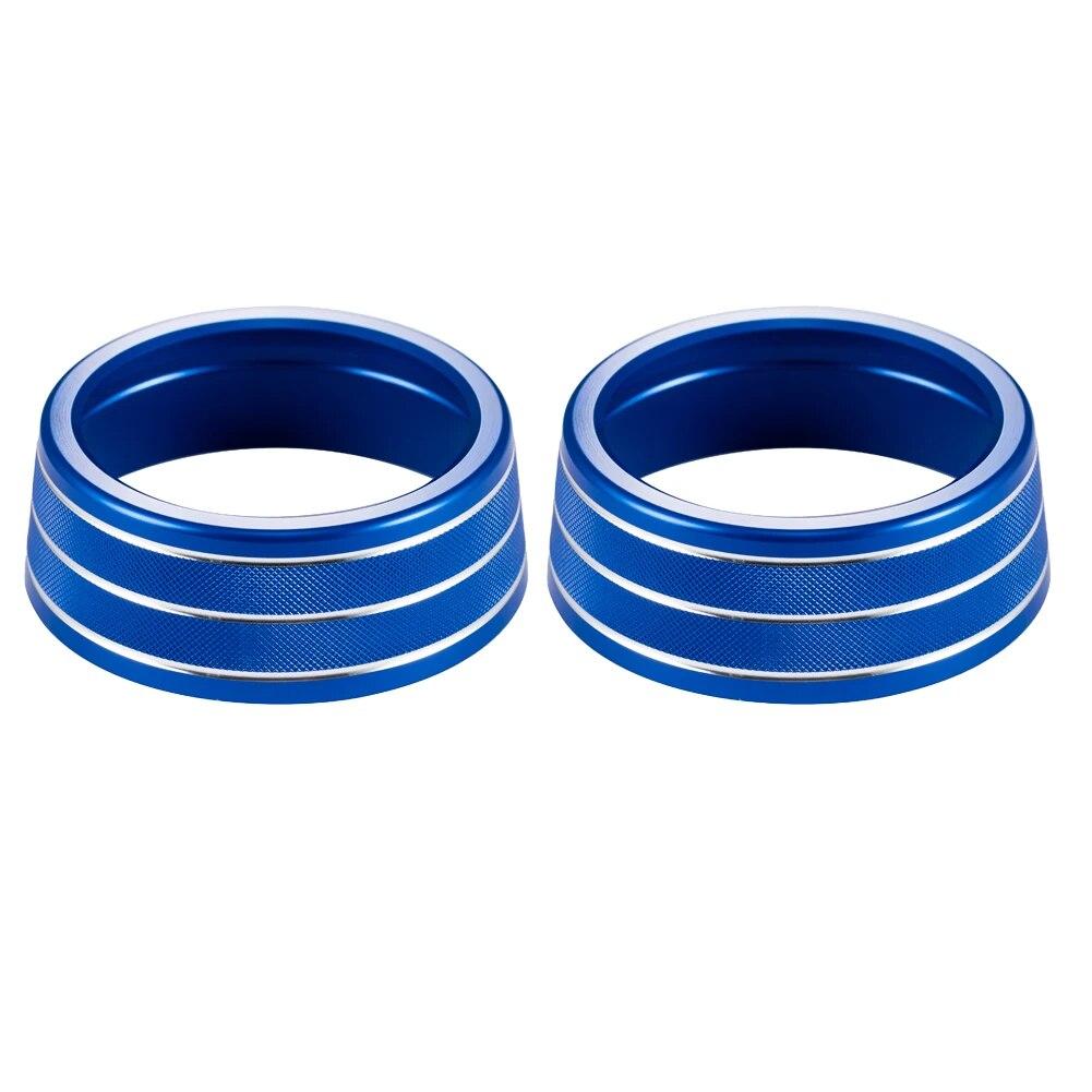 2Pcs/set Car AC Control Knob Cover For Toyota RAV4 - Car AC Climate Control Knob Trim Button Cover Auto Accessories