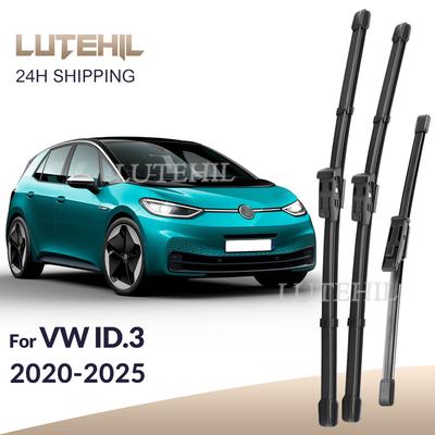 For Volkswagen VW ID.3 -2025    Wiper Front & Rear Wiper Blades Windshield Windscreen Window Brushes 30"+30"+10"