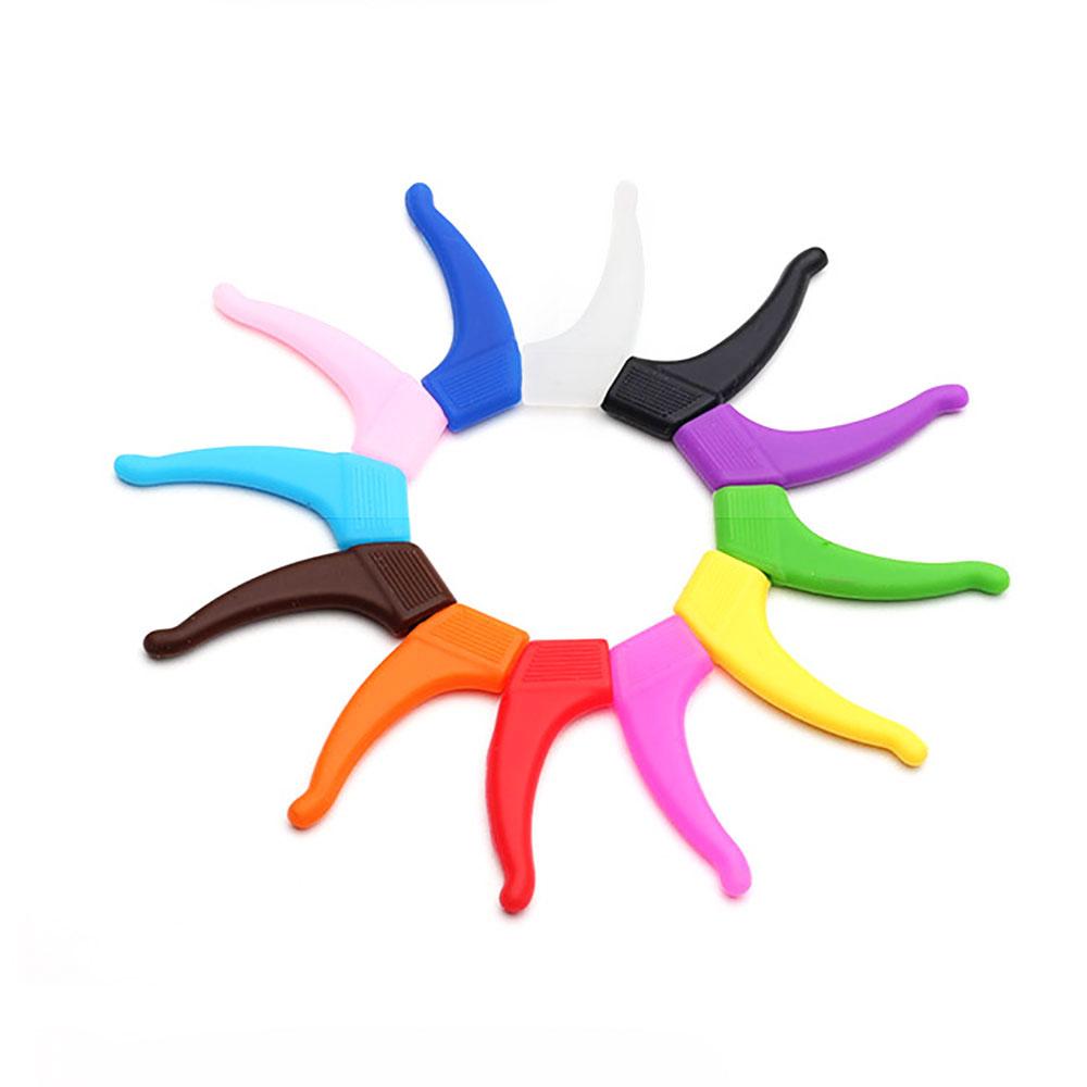 Silicone world 1Pair Anti Slip Ear Hook Eyeglass Eyewear Accessories Eye Glasses Silicone Grip Temple Tip Holder Eyeglasses Grip