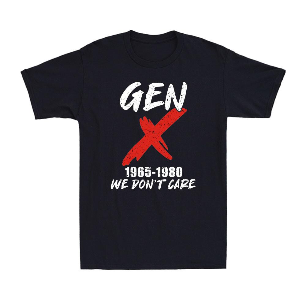 X X 1965-1980 We Don t Care Funny Sarcastic Vintage Men s T-Shirt S разноцветный