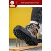 Work Safety Shoes For Men Anti-smash Anti-puncture Work Sneakers Indestructible Steel Toe Shoes Protective Safety Boots