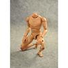 Tbmodel 1/6 scale male figure body set with two types of head connectors