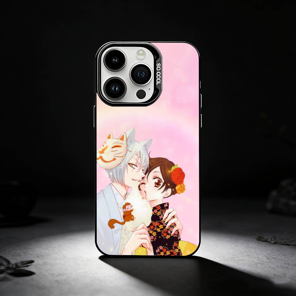 

Чехол для телефона с изображением Томоэ и Камисамы из аниме Для iPhone 17,16,15,14,13,12,11 Plus,Pro Max,XS,Цветной серебристый чехол для телефона iPhone17PRO