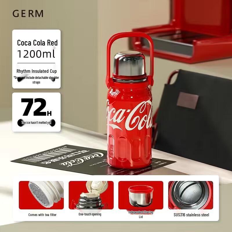 Germ Coca-Cola Collaboration Insulated Water Bottle