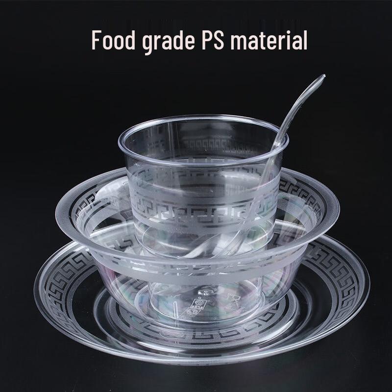 

Disposable Plastic Tableware Set