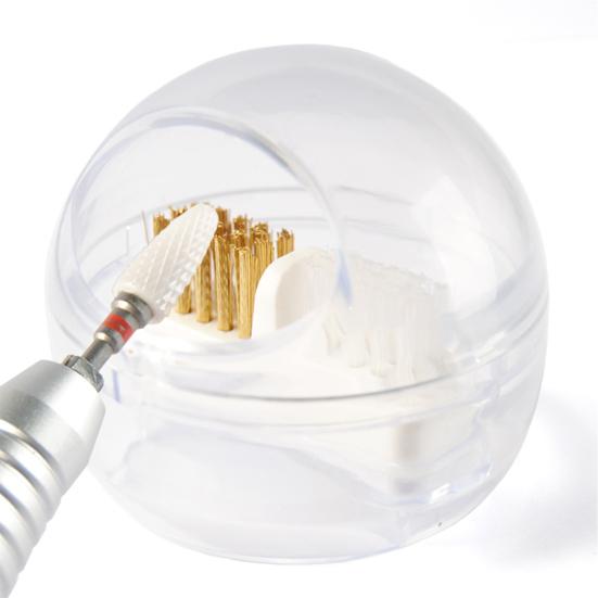Durable Drill Bit Cleaner Professional Plastic Grinding Head Storage