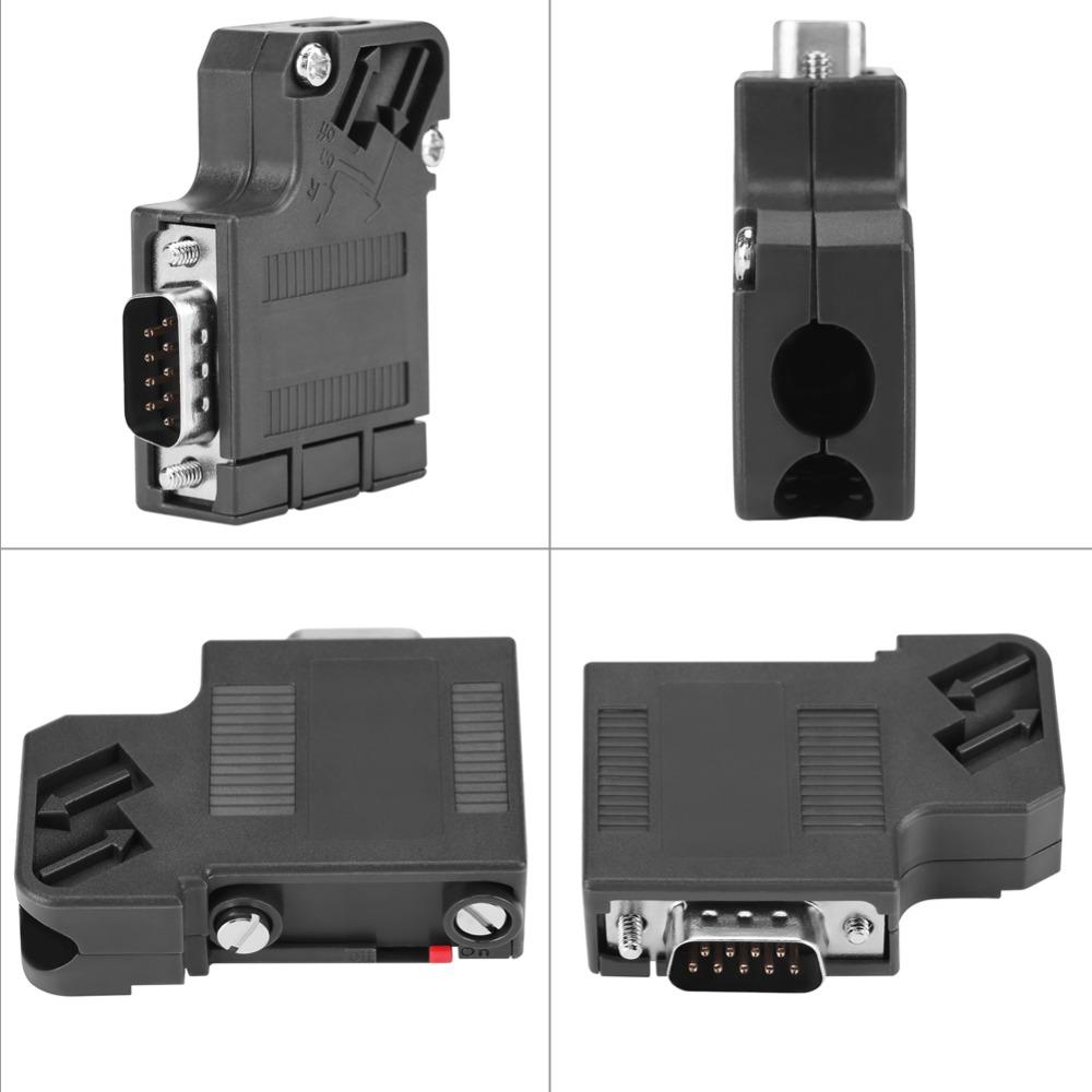 For 6ES7972-0BA41-0XA0 For Profibus Connector 35° Without Programming Port Gold-plated Pure Copper DP Plug