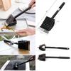 Premium 3 In 1 Barbecue Bbq Oven Grill Bristles Cleaning Stiff Brush Scraper Cleaner For Effortless Maintenance