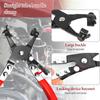 Automobile Hose Clip Plier Tools Snap Pliers Car Water Pipe Removal Tool for Fuel Coolant Hose Pipe Clips Flat Band Ring Type