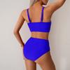 New Bikini Swimwear Western Style, Sexy, High Waisted Two Piece Swimsuit 0858 KTY