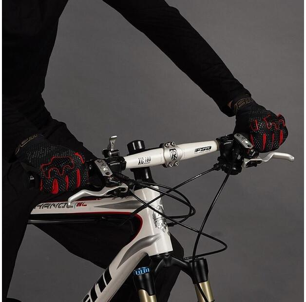 Chiba Infinity Long Finger Cycling Gloves (black-blue)