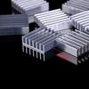 10Pcs Aluminum 20X20X6Mm Ic Led Cooling Cooler Heatsink Heatsinks With Tape