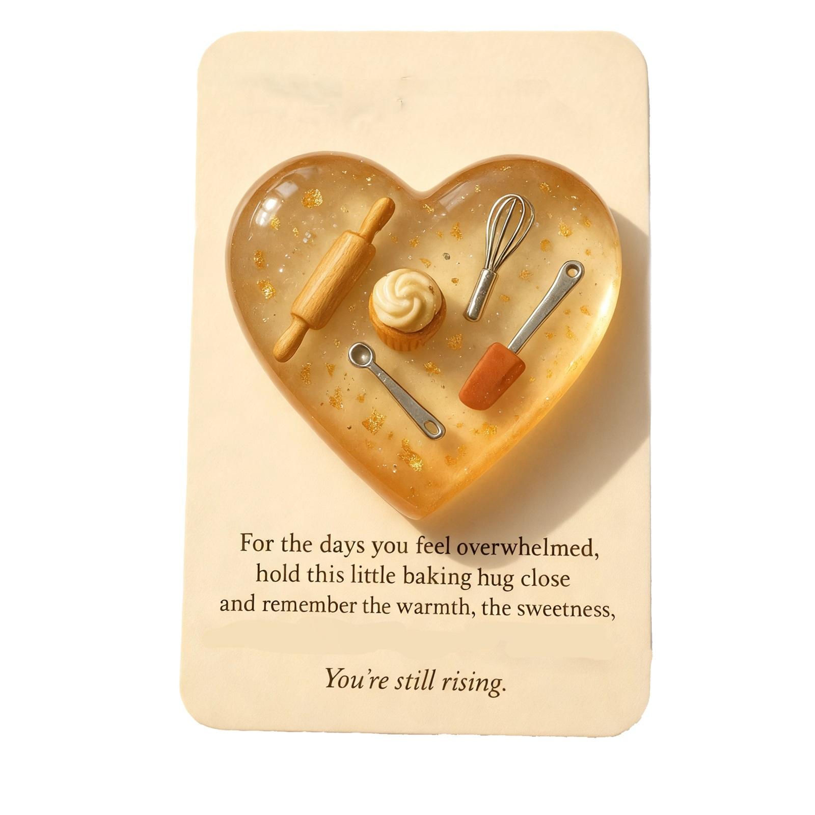 

Heart Shaped Pocket Embraces A Small Comforting Gift That Can Be Hugged One Size