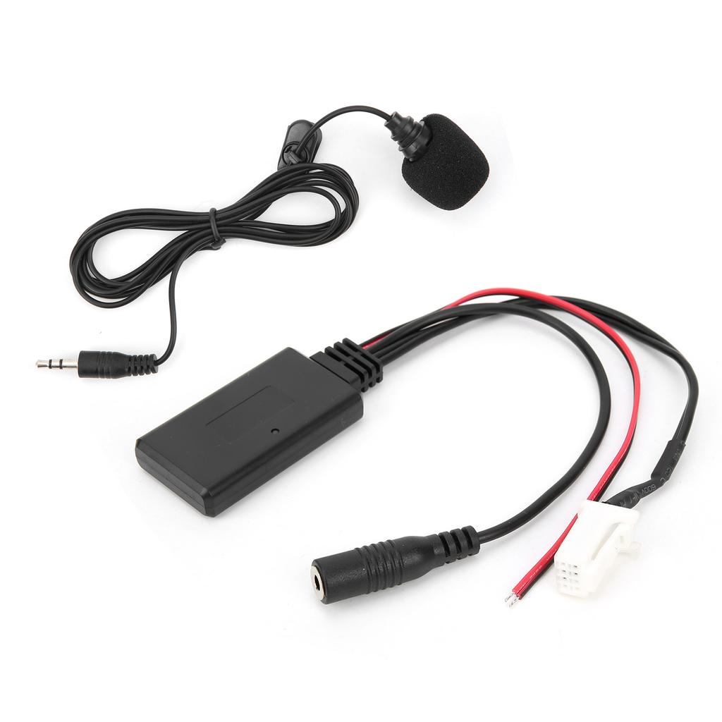 Bluetooth 5.0 AUX Cable Adapter with Microphone Handsfree Replacement for Suzuki Swift, for Vitra, for Jimny