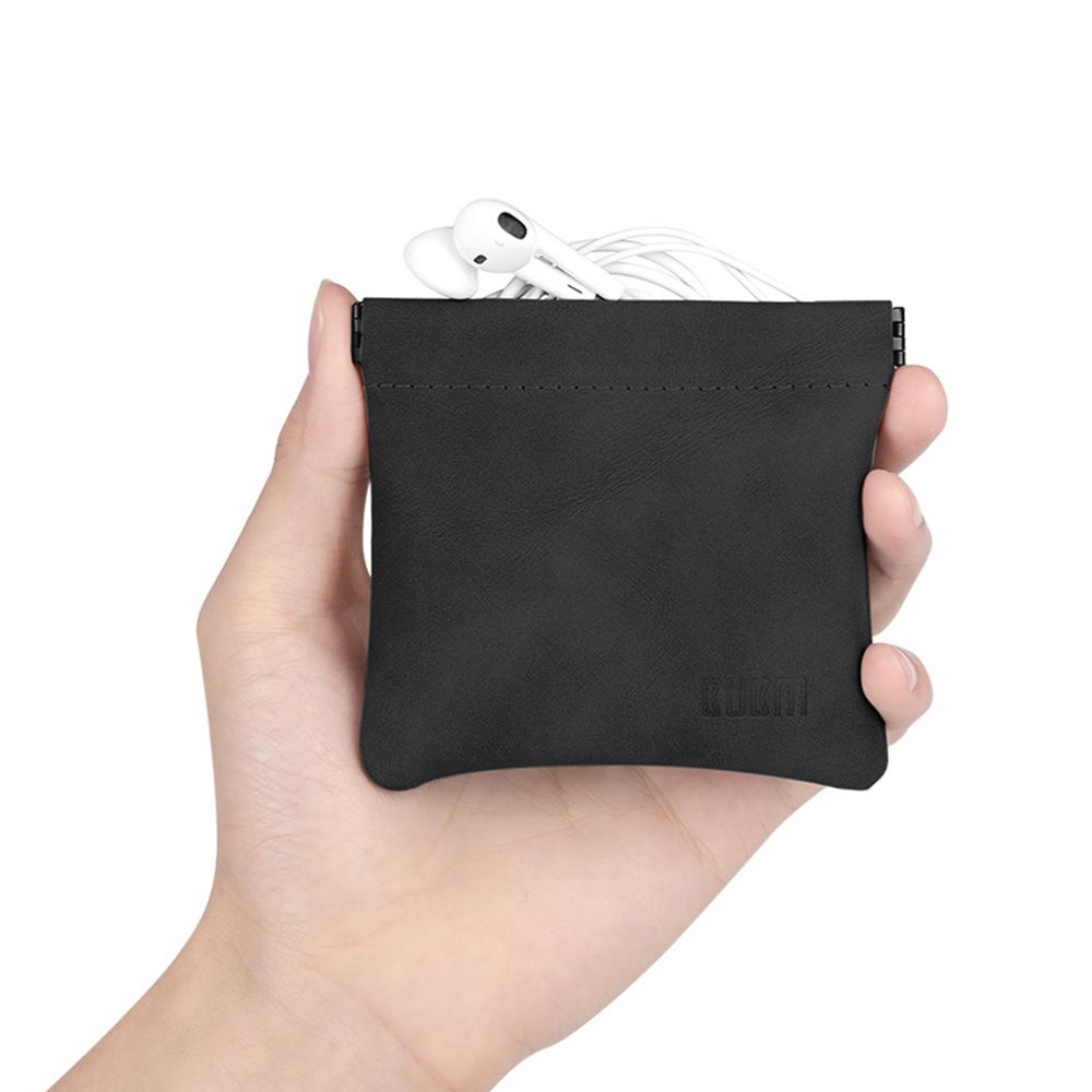Pouch Small Wallet USB Data Cable Organizer Coin Purse Earphone Storage Bag Headphone Accessories